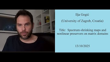 141. 13/10/2025 Ilja Gogić (University of Zagreb, Croatia)
