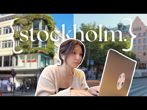 ?? vlog | day in the life working remotely from Stockholm, Sweden