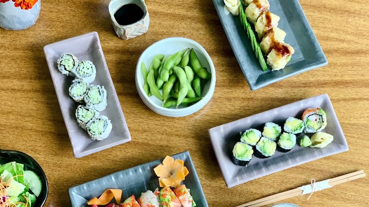 Create your own Sushi Set - YouTube