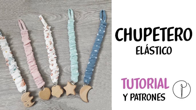 Chupetero de Tela Personalizado - Creaciones para Bebés