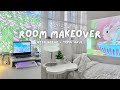 aesthetic room makeover 2025 + tour🌷temu haul, coquette, pinterest inspired, minimalist, cozy room