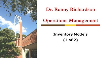 Inventory Models (1 of 2)
