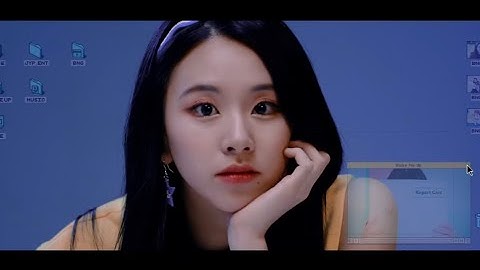 TWICE Wake me up MV but it’s just when Chaeyoung gets a solo or focus screen time