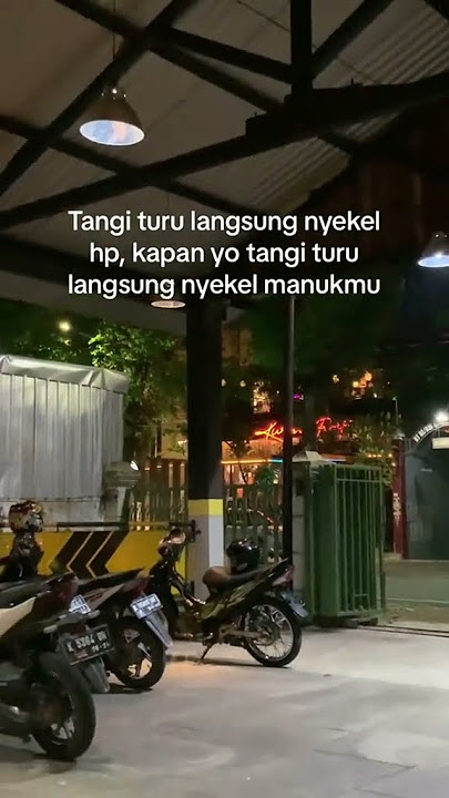 Tangi turu langsung nyekel hp|| story wa