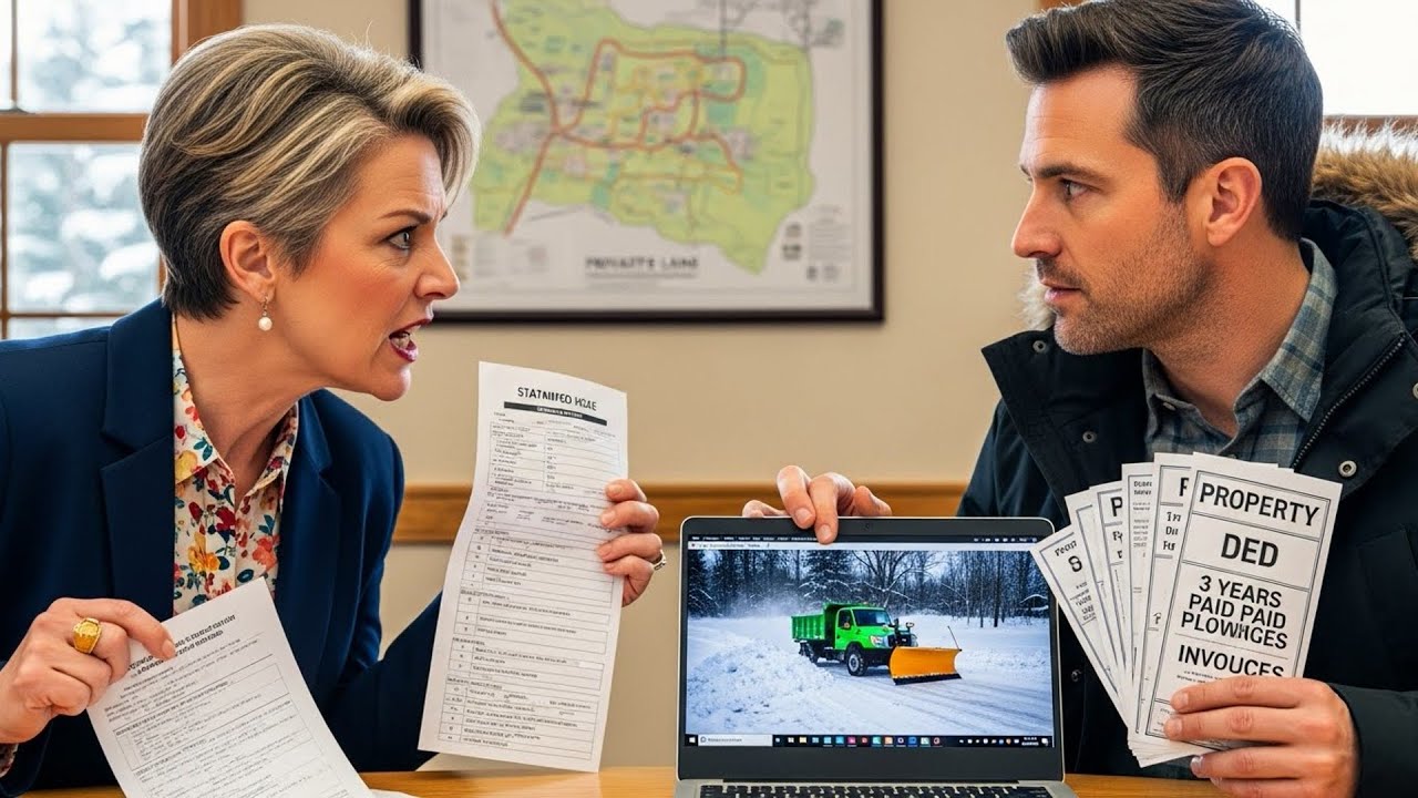 HOA Tried Charging Me For Their Service, So I Proved They've Been Plowing My Private Road For Years