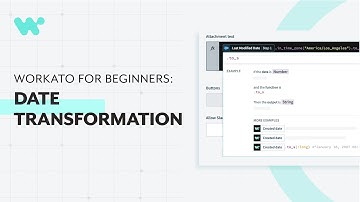 How to Transform Dates with Formula Mode l Workato for Beginners