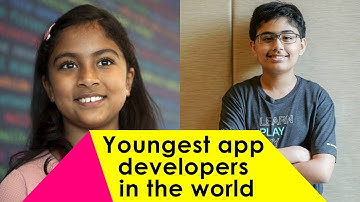 Youngest app developers in the world