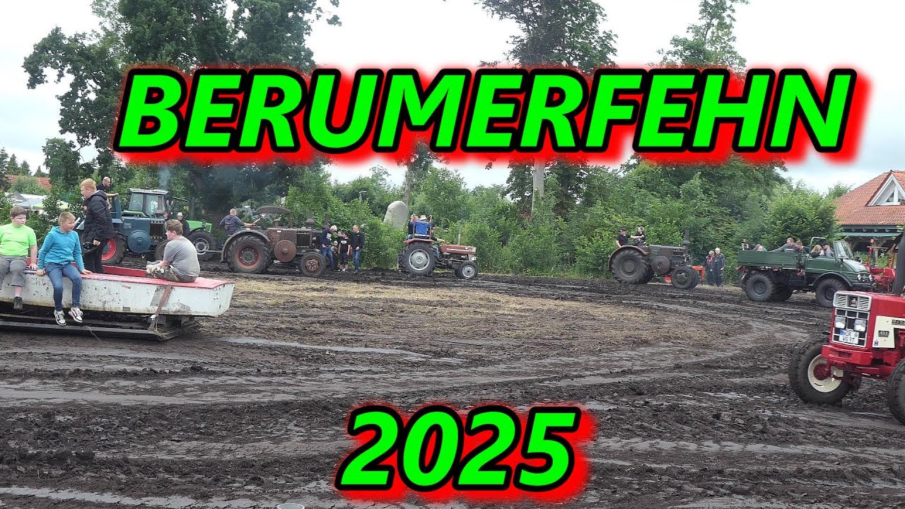 XXL Traktor-Pulling : Was war los beim Oldtimertreffen in Berumerfehn ( Ostfriesland) ?