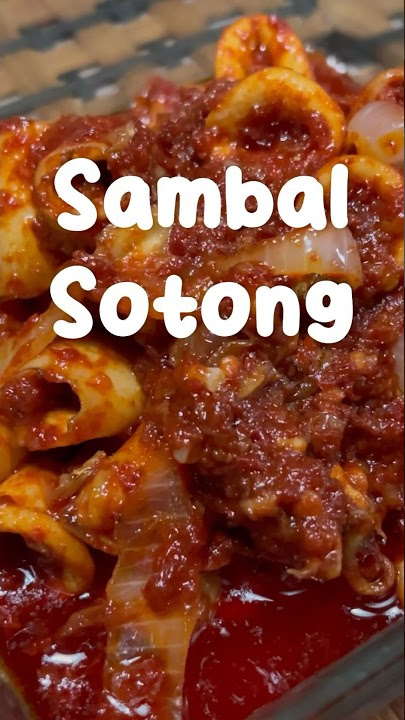 Resepi Sambal Sotong Pedas Sedap Lembut