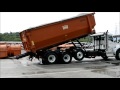 How to Operate a Stinger Tail Roll Off Truck