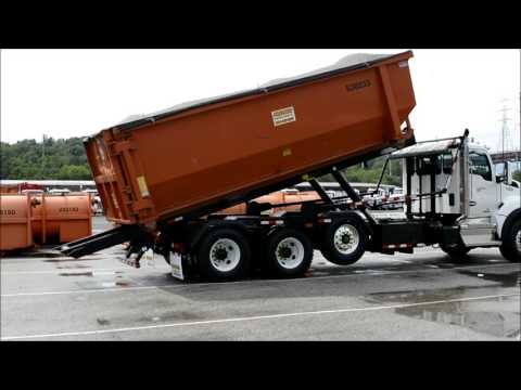 How to Operate a Stinger Tail Roll Off Truck