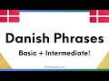Danish phrases basic and intermediate improved 2022 version