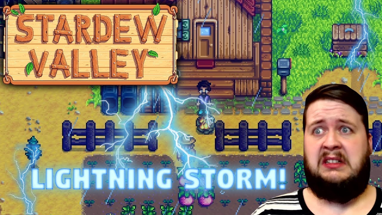 Lightning Storm! - Stardew Valley - Episode 09 - YouTube