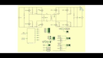 Based on Plecs PSFB full bridge primary phase-shifting+secondary synchronous rectification ZVS