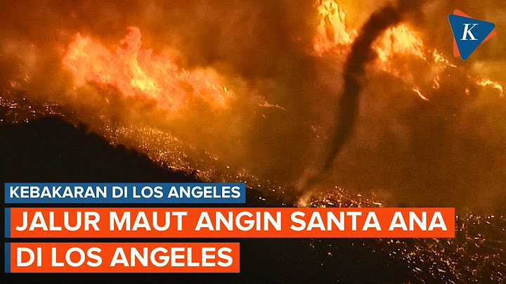 Los Angeles Terbakar di Jalur Angin Santa Ana yang Berbahaya