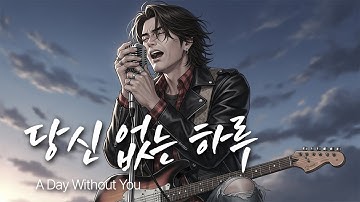 「당신 없는 하루」 그리움만 남은 오늘 / 유일무이 락발라드 Created with AI