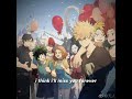 I Think I Ll Miss You Forever My Hero Academia I Think I Ll Miss You Forever My Hero Academia