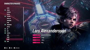 PS5 Tekken 8 Character Episodes Lars Alexandersson