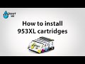 How to install HP 953XL compatible ink cartridges?