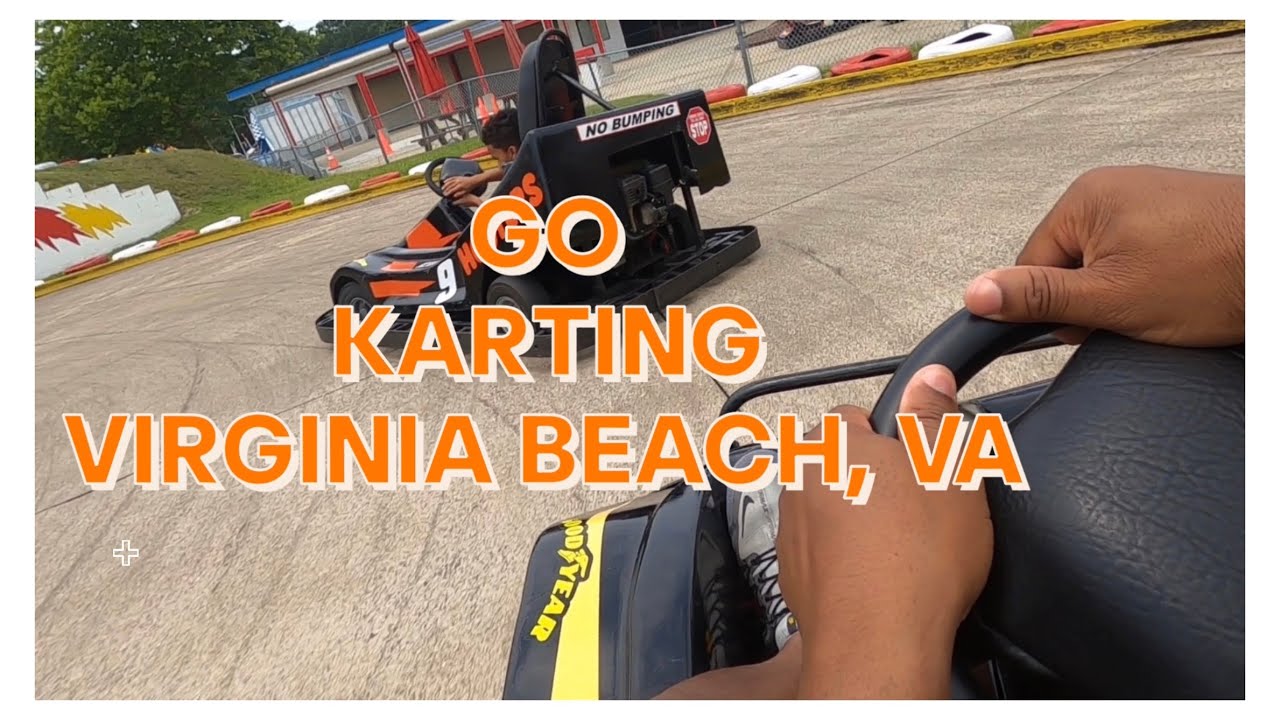 Driving Go Karts at Motoworld Virginia Beach, VA YouTube