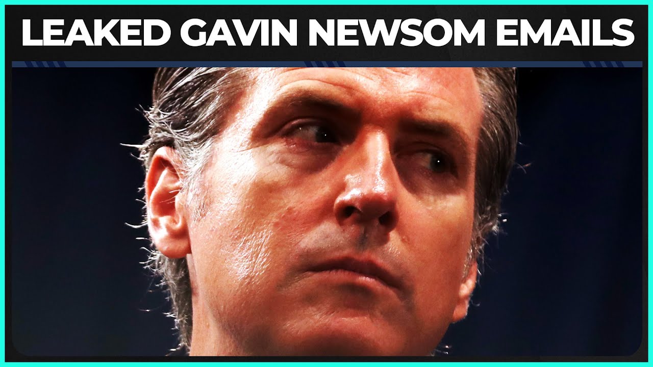 Leaked Emails Show Gavin Newsom’s SLEAZY Effort to Win Presidency