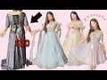 I try on "plus size" PROM DRESSES & the zipper jammed lol...