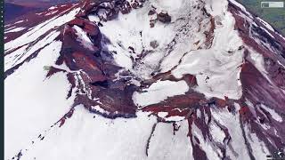Google earth tour of some volcanoes