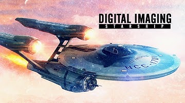 Photoshop Manipulation Digital Imaging - Starship