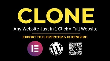 Clone ANY Website with AI in Minutes UIBrainX - Export to Elementor & Gutenberg in 1 Click!