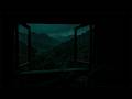 Cozy Night Rain in Outside by the Open Window Bedroom | Relaxing Warm Ambience for Sleeping