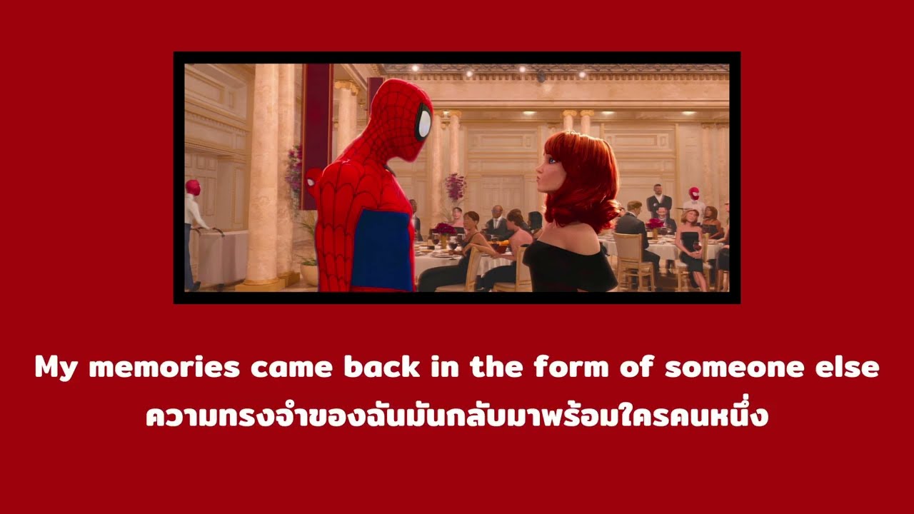 [THAISUB/LYRICS] Thutmose - Memories จาก Spider-Man Into The Spider-Verse แปลไทย