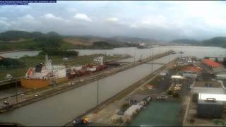 Timelapse Panama Canal
