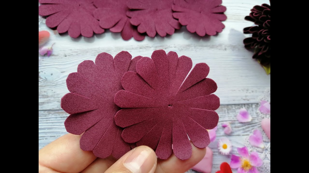 Теперь они мои ФАВОРИТЫ😘 Хризантемы из фоамирана🌸