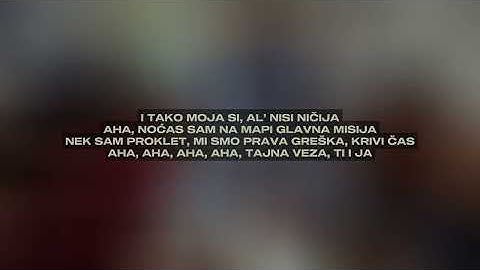 Henny feat. Džejla Ramović - Tajna veza (Lyrics Video)