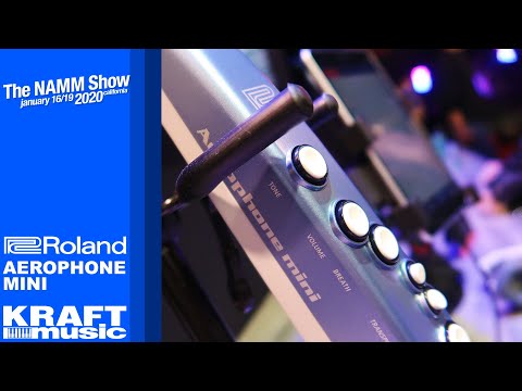 NAMM 2020 - Roland Aerophone Mini - YouTube