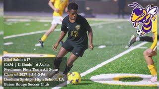 '23-'24 - LHSAA High School Soccer - Eliel Sabio C/O 2027