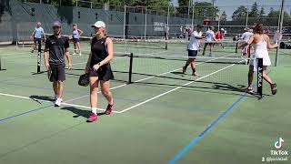 Pickleball 4.5+ Highlights pt. 1 Sara Weiss- Montreal Elite 2023