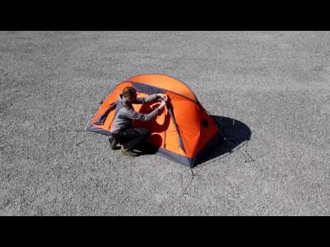Ferrino Maverick 2 Winter Camping Igloo Mountaineering Orange with Double Cloth for 2 People Waterproof 10000mm 210x175x100cm
