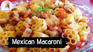 How to make Mexican  Macaroni - Mexican Macaroni Recipe - Food Idyllic