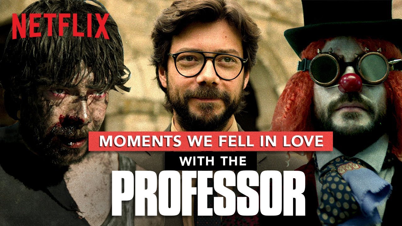 Money Heist Professor Moments We Fell In Love With Him  La Casa De Papel  Netflix India