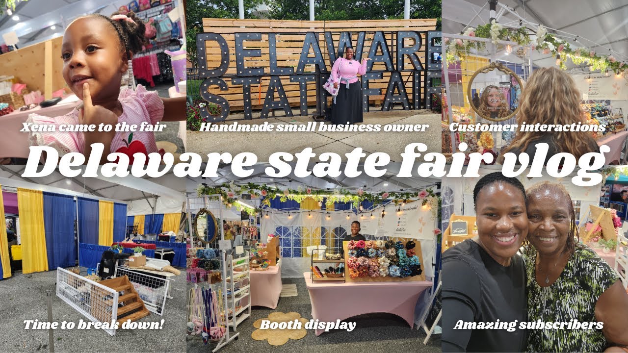 Sold Out at the Delaware State Fair! Final Days , customer interaction, exhaustion, breaking down!