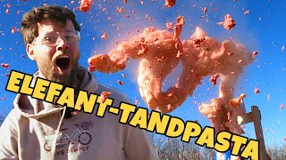 Aktuator bånd Ny ankomst Kæmpe elefanttandpasta #devilstoothpaste - YouTube