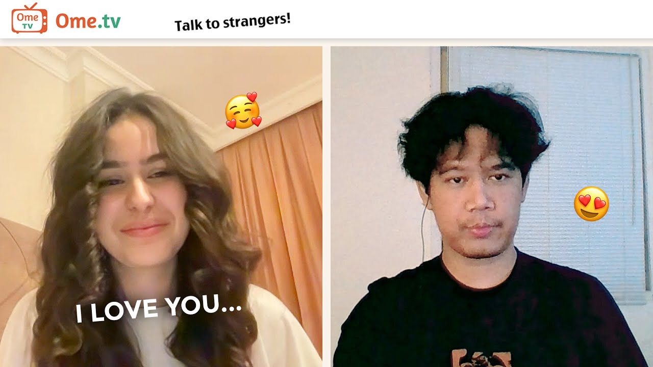 SIAPA SANGKA CINTA DATANG BEGITU SAJA 🥰 | OMETV | OMEGLE
