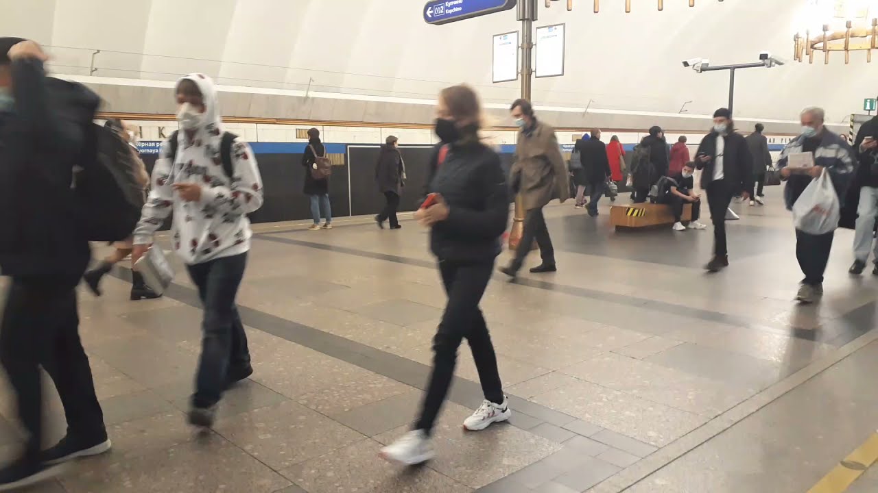 Метро Санкт-Петербурга. Чёрная речка - Пионерская на 81-714