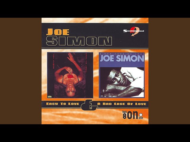 Joe Simon - You Didn't Have To Play No Game