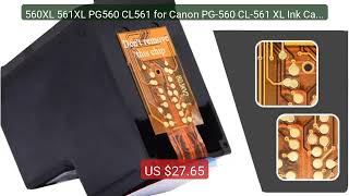 560XL 561XL PG560 CL561 for Canon PG-560 CL-561 XL Ink Cart... — Top Pick 2026 | Unbeatable Price!