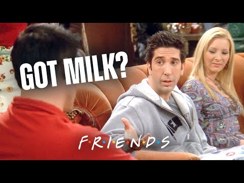 Ross Came Up with 'Got Milk?' | Friends