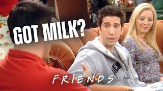 Ross Came Up with 'Got Milk?' | Friends Resimi