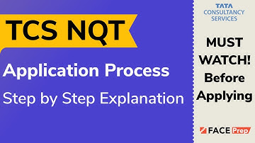 TCS NQT 2021 Registration Process - Step by Step Explanation