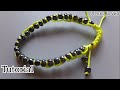 Дуже простий браслет зі шнура та намистин - Easy Making DIY Cord and Beads Bracelet